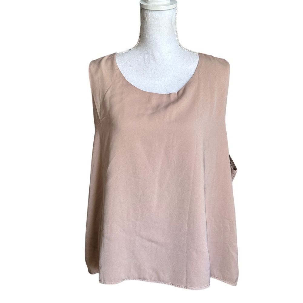 Show po. Women’s Sleeveless Top Blouse Size 14